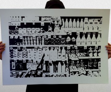 50×70 cm : Tirage sur papier aquaprint 250mg
32×45 cm : Tirage sur papier fine art 280 m